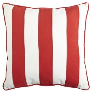 Red Stripe Pillow